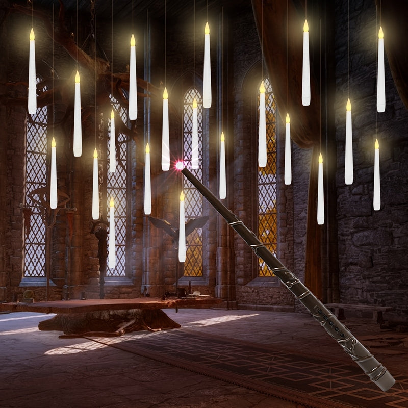 Floating LED Candles  Remote Control Hanging Light Set - Product detail 6