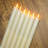 LED Taper Candles Set  Remote Control Flickering Flame Design - Product example