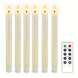 LED Taper Candles Set  Remote Control Flickering Flame Design - Product detail 9