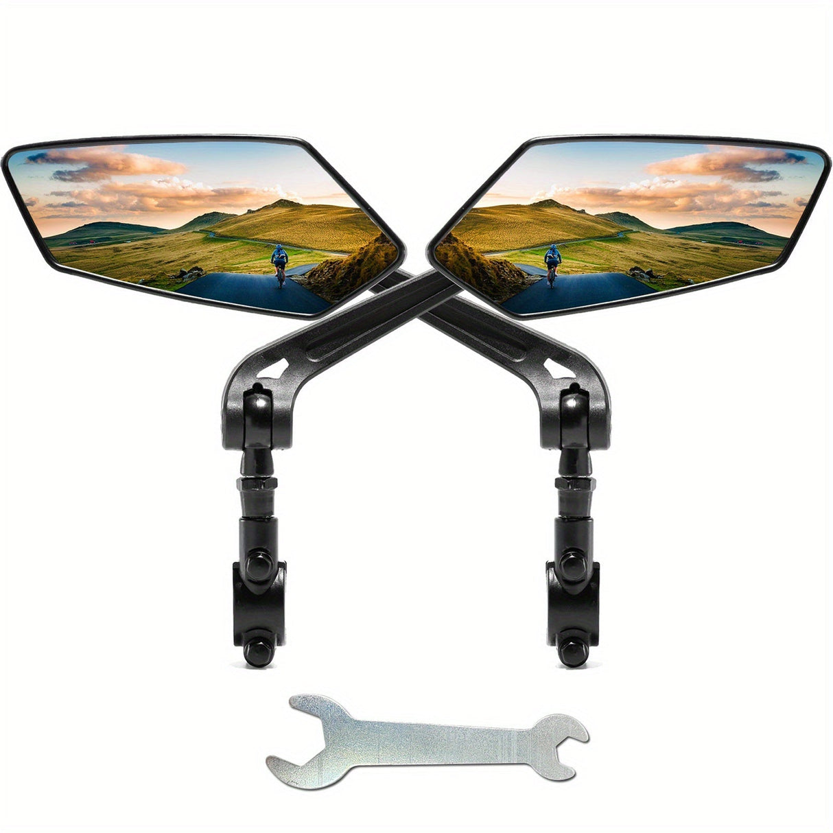 Bike Rearview Mirror  360 Rotatable Wide-Angle Design - Product detail 4