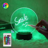 3D Night Light Lamp  16 Color LED Display - Product detail 4
