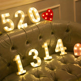 LED Letter Light  Decorative Marquee Wall Art - Product example