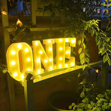 LED Letter Light  Decorative Marquee Wall Art - Product detail 4