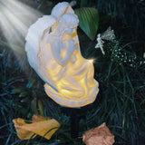 Garden Angel Solar Light  Decorative Resin Cherub Stake - Product detail 4