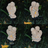 Garden Angel Solar Light  Decorative Resin Cherub Stake - Product example