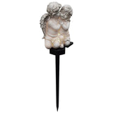 Garden Angel Solar Light  Decorative Resin Cherub Stake - Product detail 7