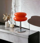 Modern Glass Table Lamp  Mushroom Dome Design - Product detail 9