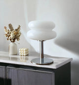 Modern Glass Table Lamp  Mushroom Dome Design - Product detail 6