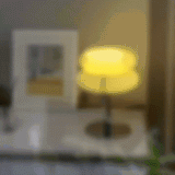 Modern Glass Table Lamp  Mushroom Dome Design - Product detail 4