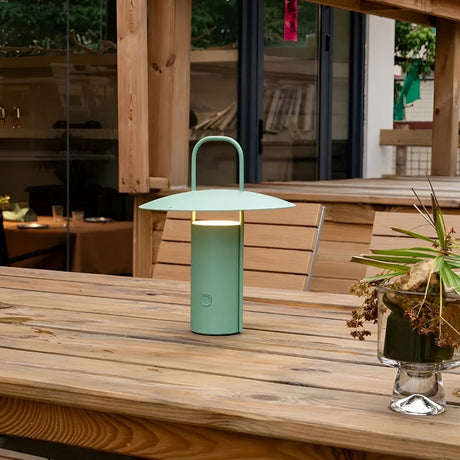 Portable Garden Lamp  Mint Green LED Lantern - Product detail 6