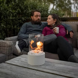 Portable Bio Fireplace  Sleek Glass Cylinder Design - Product detail 5