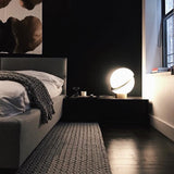 Modern Globe Table Lamp  Brass Crescent Design - Product detail 18