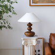 Modern Table Lamp  Black Base White Shade Design - Product detail 9