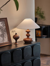 Modern Table Lamp  Black Base White Shade Design - Product detail 27