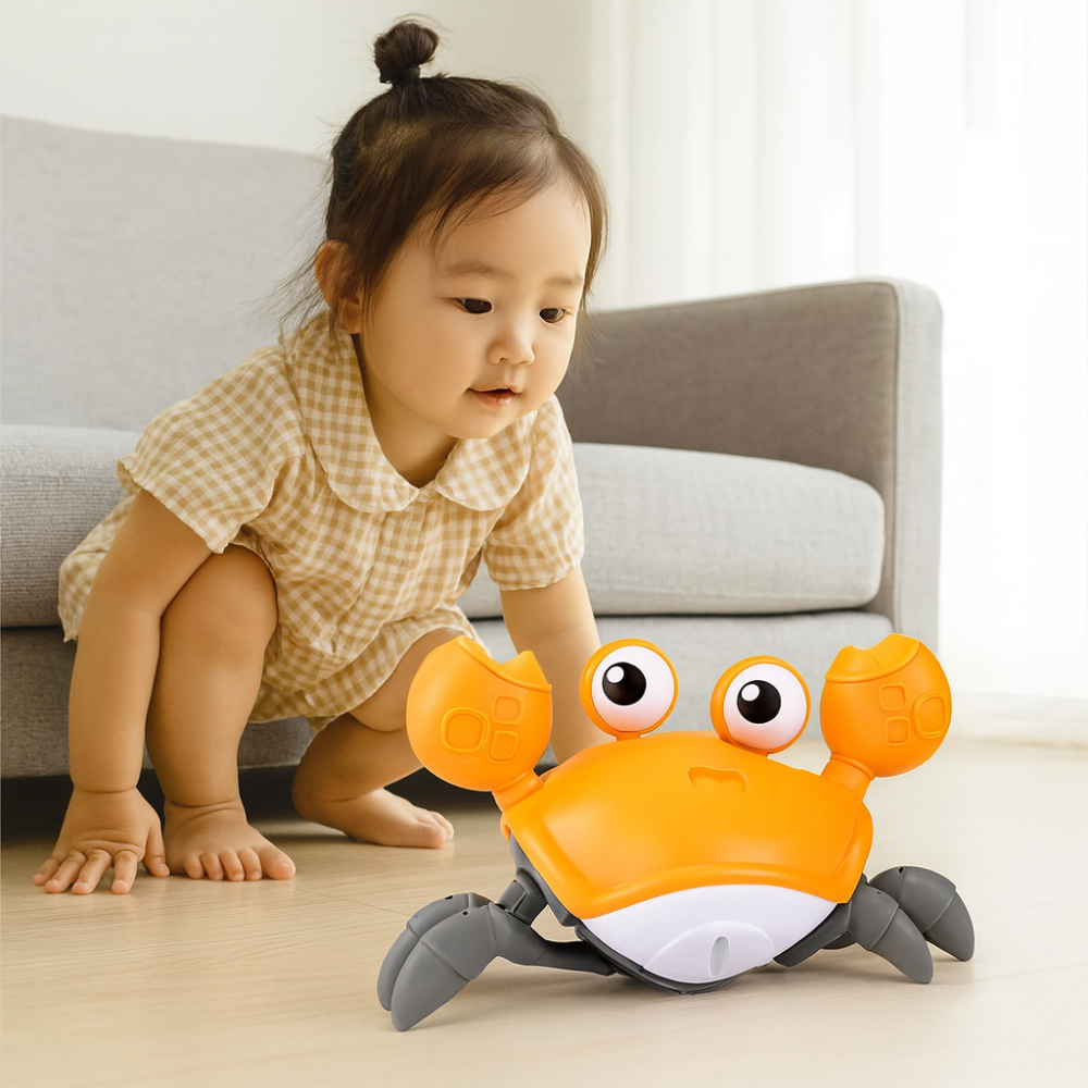 Interactive Crawling Crab Toy  Musical Baby Development Toy with LED Lights - Product detail 12
