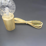 Crystal Table Lamp  Brass Base with Cut Glass Shade - Product detail 14