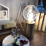 Crystal Table Lamp  Brass Base with Cut Glass Shade - Product detail 18
