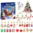 Christmas Countdown Bracelet  24-Day Advent Calendar Charms - Product showcase