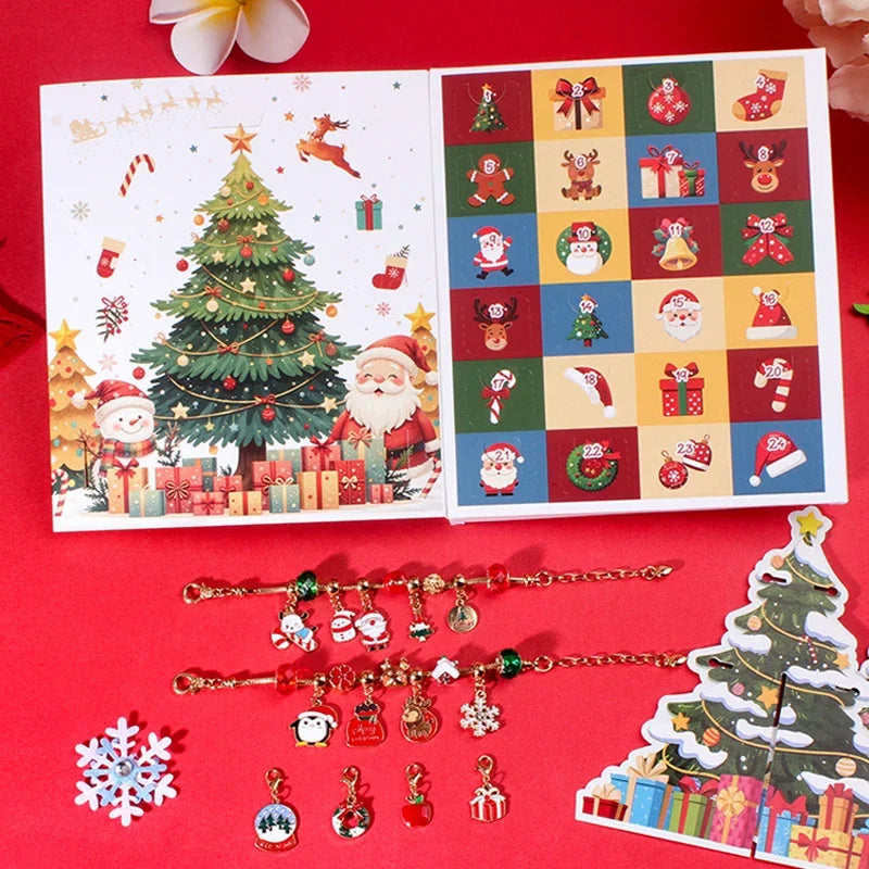 Christmas Countdown Bracelet  24-Day Advent Calendar Charms - Product detail 4