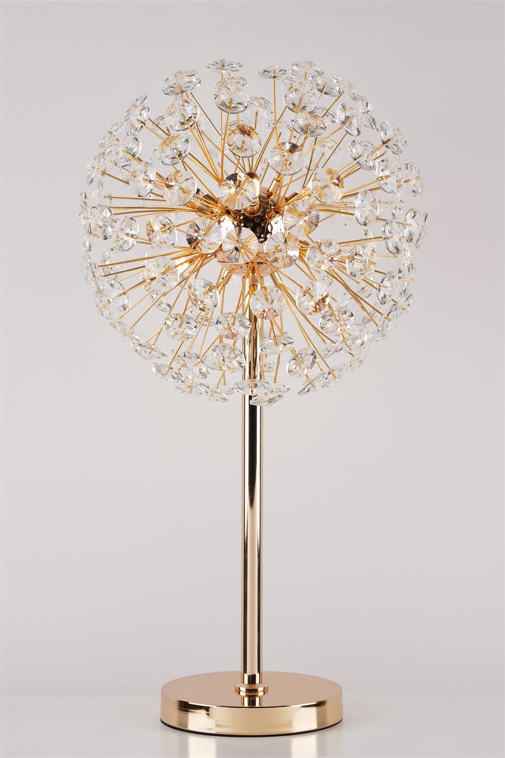 Crystal Table Lamp  Dandelion Sphere Design - Product detail 13