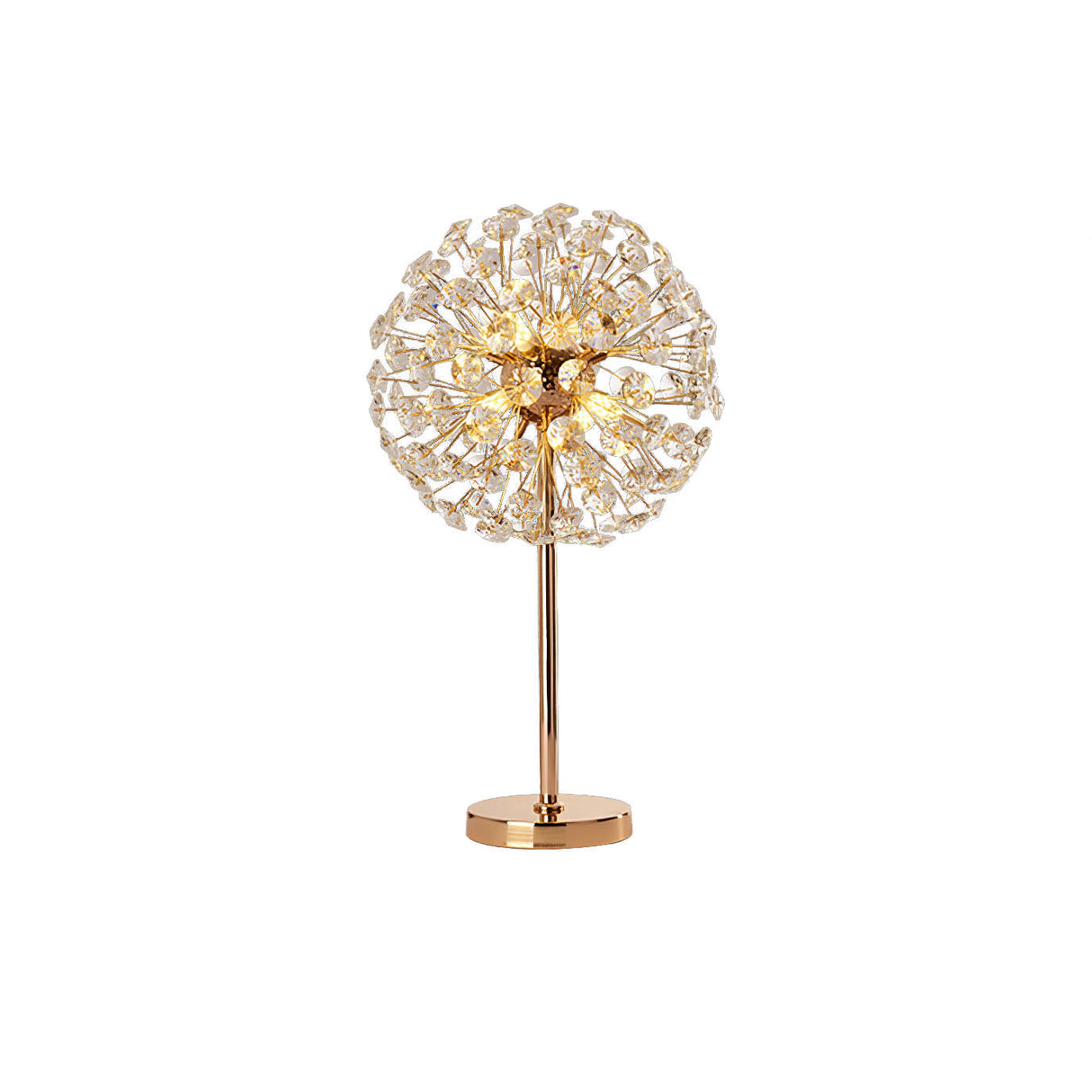Crystal Table Lamp  Dandelion Sphere Design - Product detail 11
