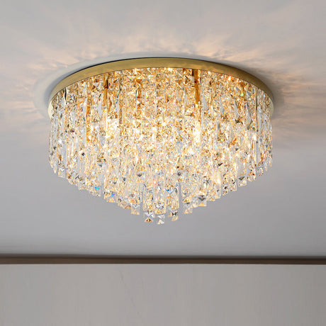 Crystal Ceiling Chandelier  Modern LED Crystal Design - Product showcase