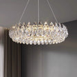 Crystal Ring Chandelier  Luxury Glass Pendant Light - Product showcase