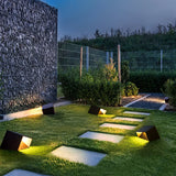 Modern Solar Garden Light  Cube LED Outdoor Sconce - Product detail 6