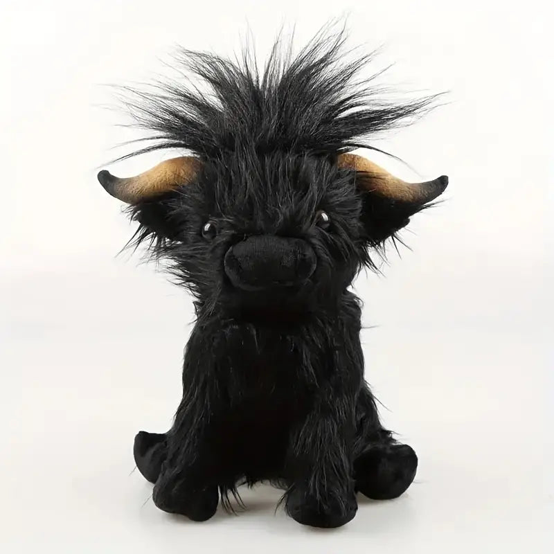 Highland Cow Plush Toy  Soft Stuffed Animal 25cm - Product detail 4