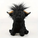 Highland Cow Plush Toy  Soft Stuffed Animal 25cm - Product detail 4
