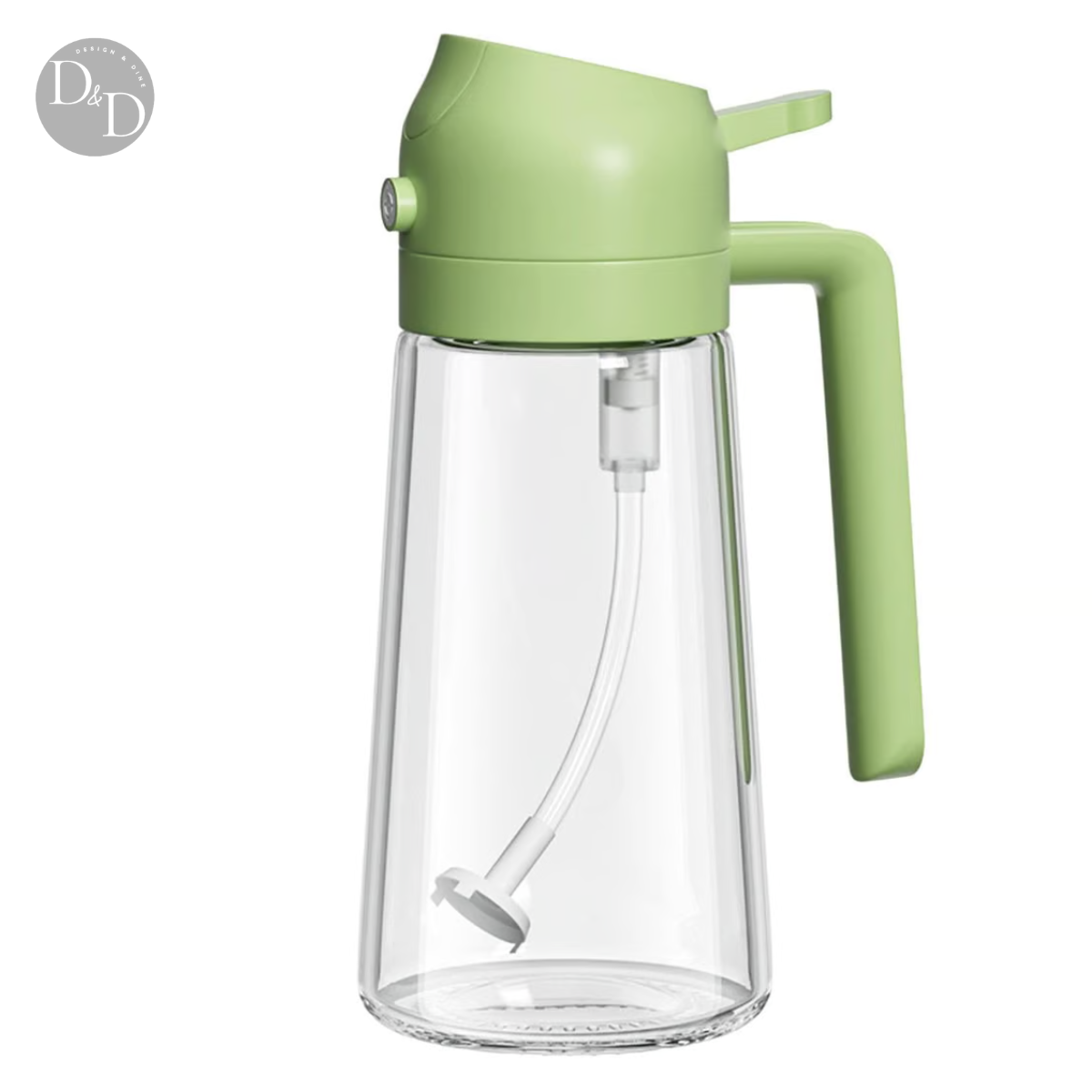 Oil Spray Bottle  2-in-1 Glass Kitchen Dispenser - Product detail 12