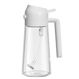 Glass Oil Spray Bottle  500ml 2-in-1 Cooking Dispenser - Product detail 10