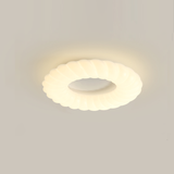 Modern Ceiling Light  White Sculptural Donut Design - Product detail 28