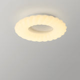 Modern Ceiling Light  White Sculptural Donut Design - Product detail 21