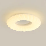 Modern Ceiling Light  White Sculptural Donut Design - Product detail 30