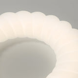 Modern Ceiling Light  White Sculptural Donut Design - Product detail 18