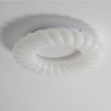 Modern Ceiling Light  White Sculptural Donut Design - Product detail 4