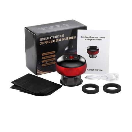 Smart Cupping Massage Device  Digital Control With Heat Therapy - Product showcase