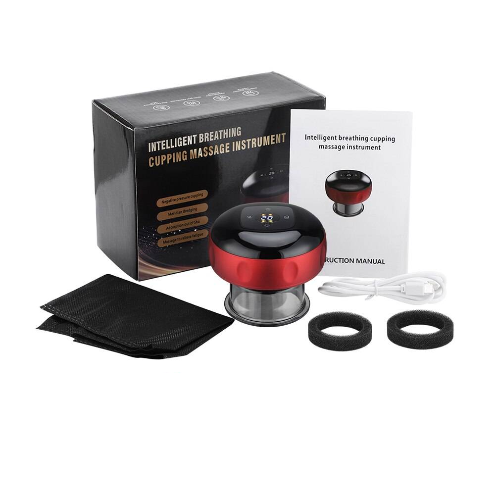 Smart Cupping Massage Device  Digital Control With Heat Therapy - Product detail 8