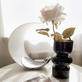 Modern Curl Table Lamp  White Aluminum Design - Product detail 20