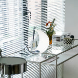 Modern Curl Table Lamp  White Aluminum Design - Product detail 18