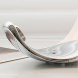 Modern Curl Table Lamp  White Aluminum Design - Product detail 24