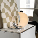 Modern Curl Table Lamp  White Aluminum Design - Product detail 12