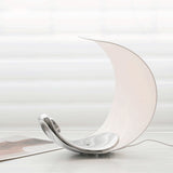 Modern Curl Table Lamp  White Aluminum Design - Product detail 25
