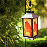 Garden Solar Lantern  Cardinal Bird LED Design - Product detail 7
