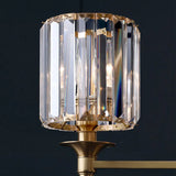 Crystal Wall Sconce  Brass Frame With Prismatic Glass - Product detail 9