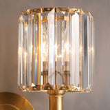 Crystal Wall Sconce  Brass Frame With Prismatic Glass - Product detail 7