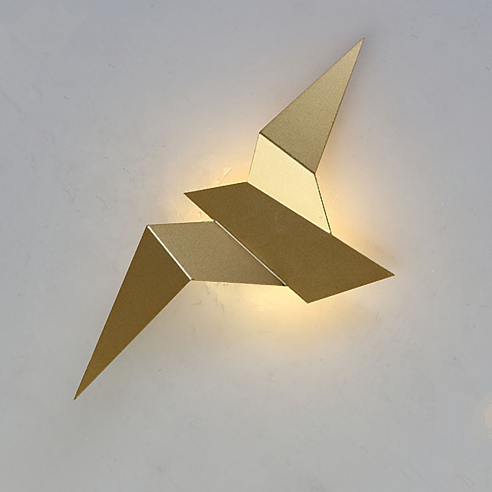 Modern Bird Wall Light  Geometric Metal Sconce - Product detail 17