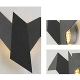 Modern Bird Wall Light  Geometric Metal Sconce - Product detail 8