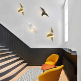 Modern Bird Wall Light  Geometric Metal Sconce - Product detail 10